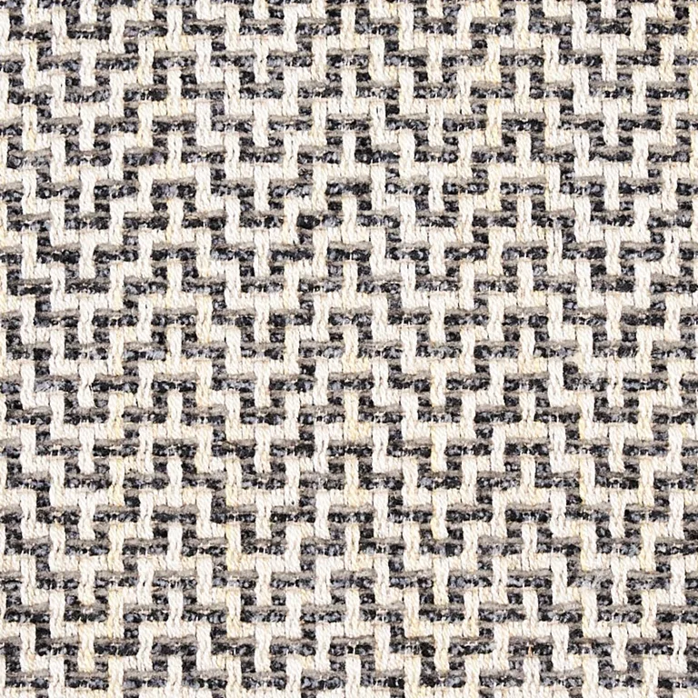 Schumacher 69821 Orwell Graphite fabric swatch