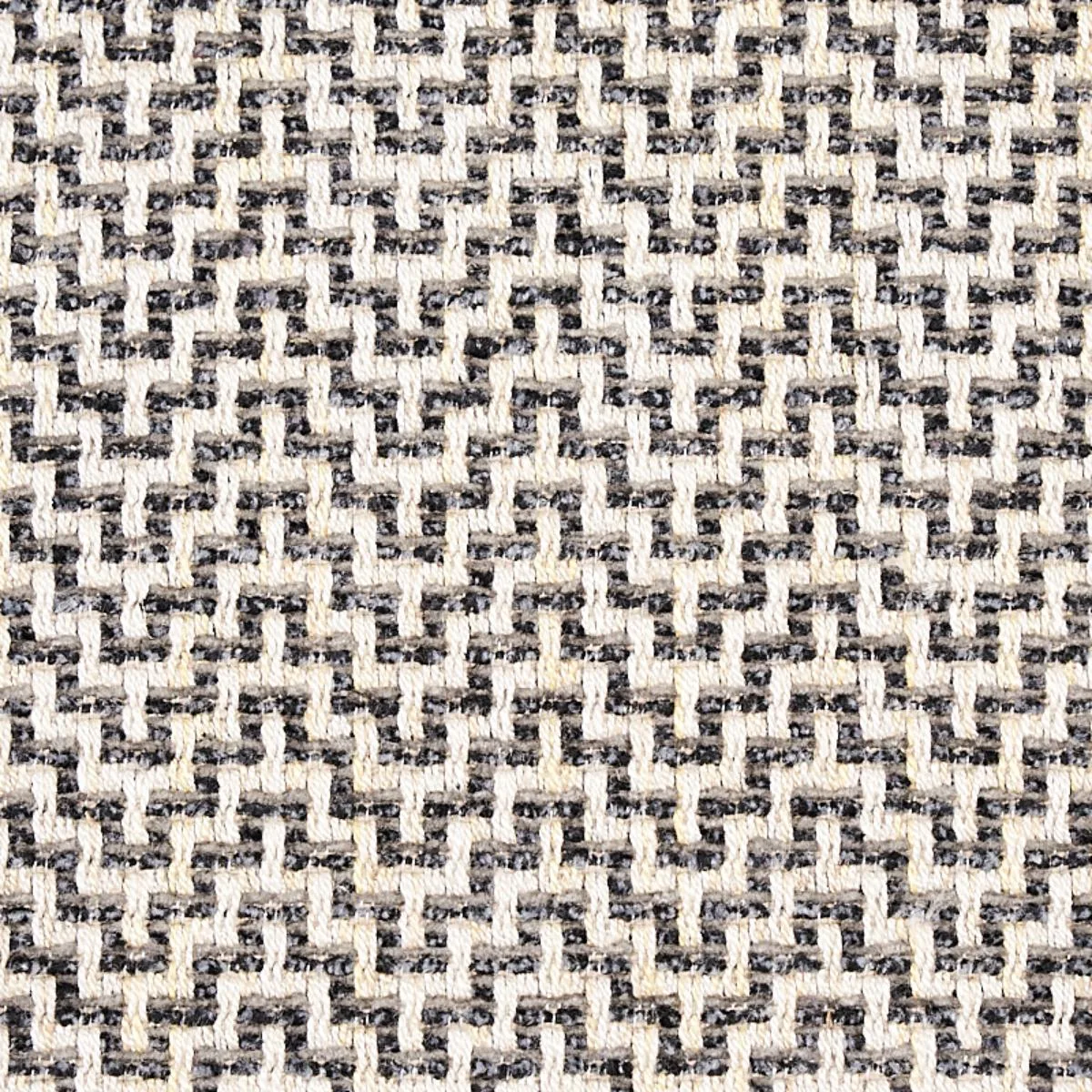 Schumacher 69821 Orwell Graphite fabric swatch