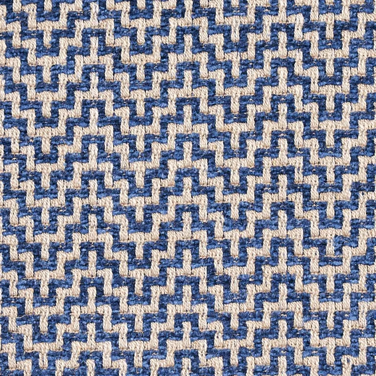 Schumacher 69824 Orwell Lapis fabric swatch