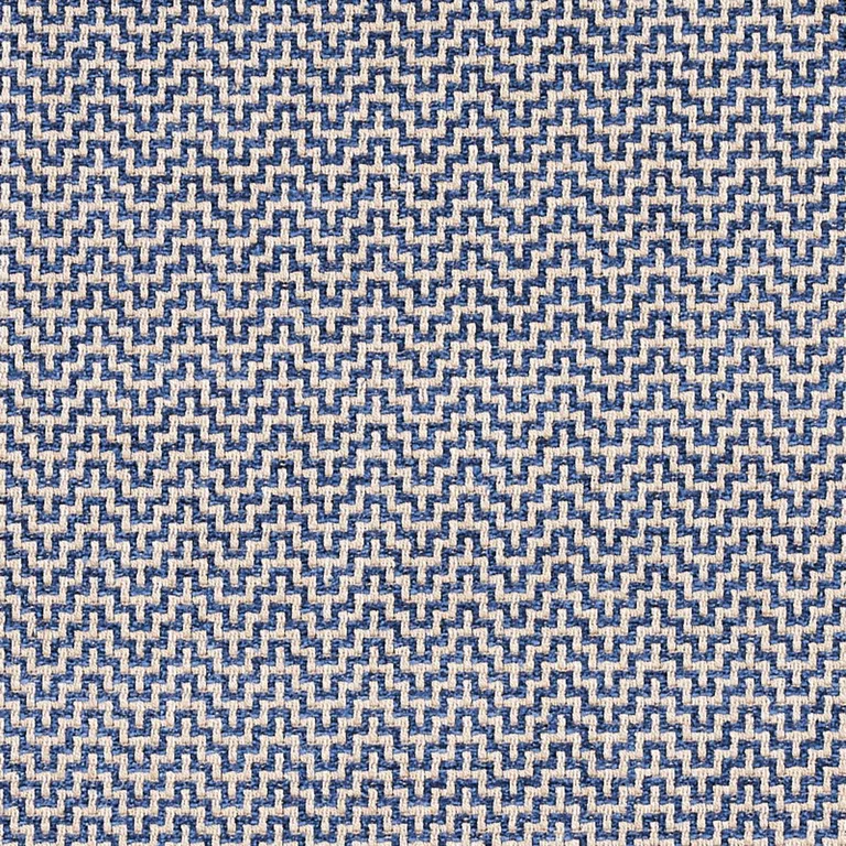 Schumacher 69824 Orwell Lapis fabric swatch