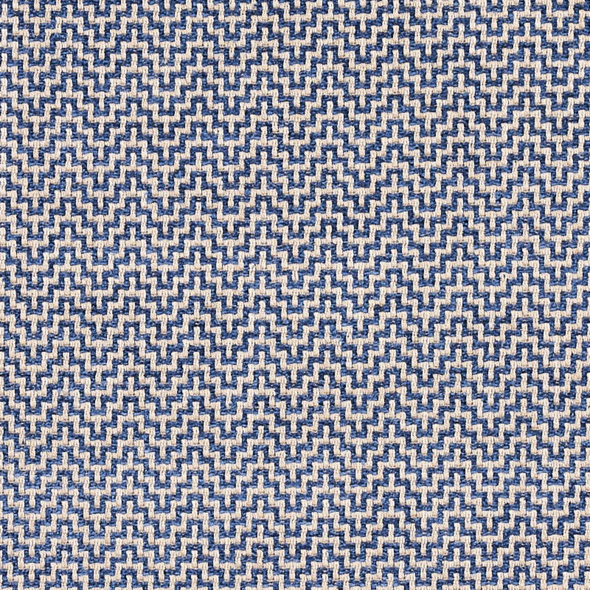 Schumacher 69824 Orwell Lapis fabric swatch