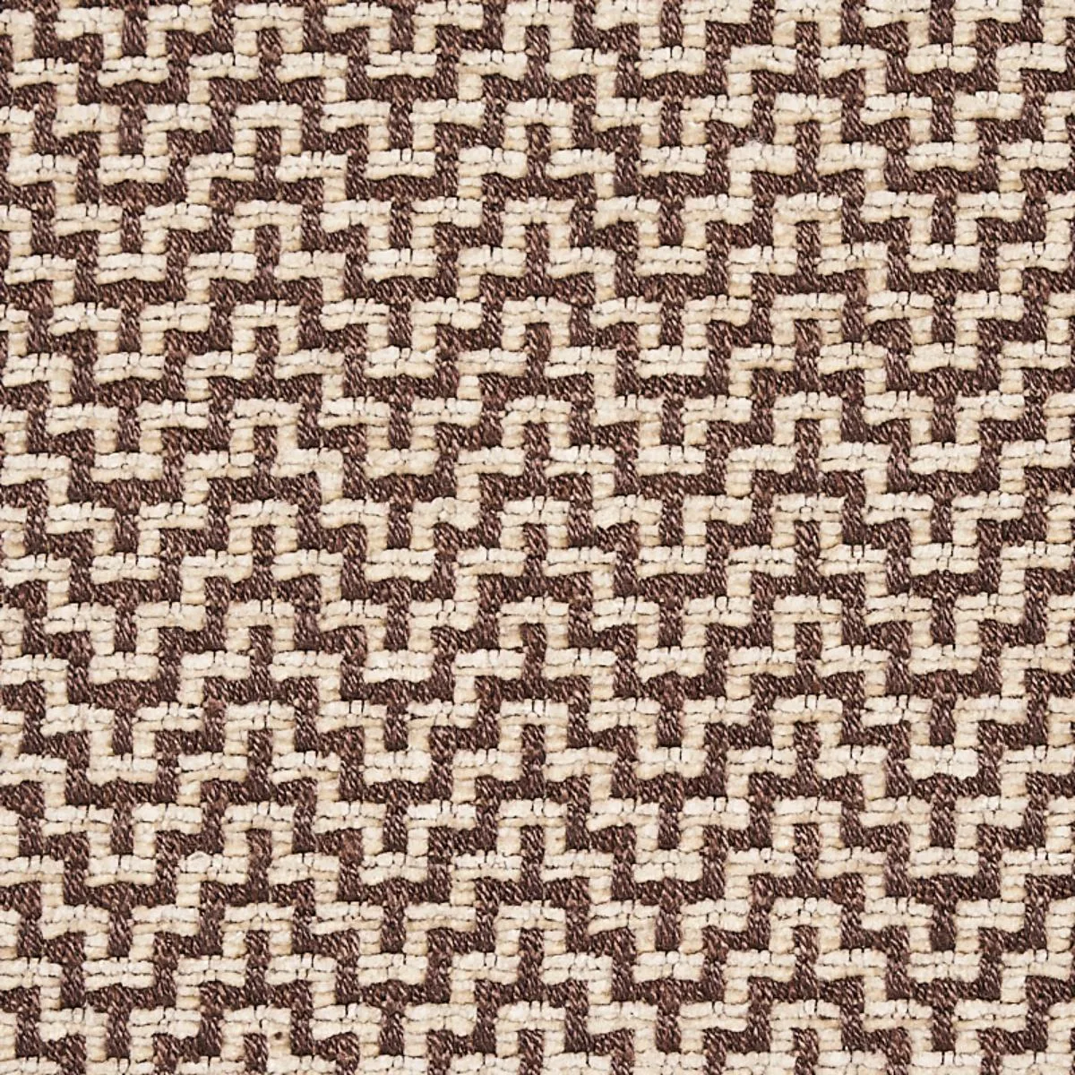 Schumacher 69822 Orwell Sable fabric swatch