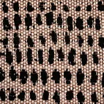Schumacher 81091 Oscar Indoor/Outdoor Noir fabric swatch