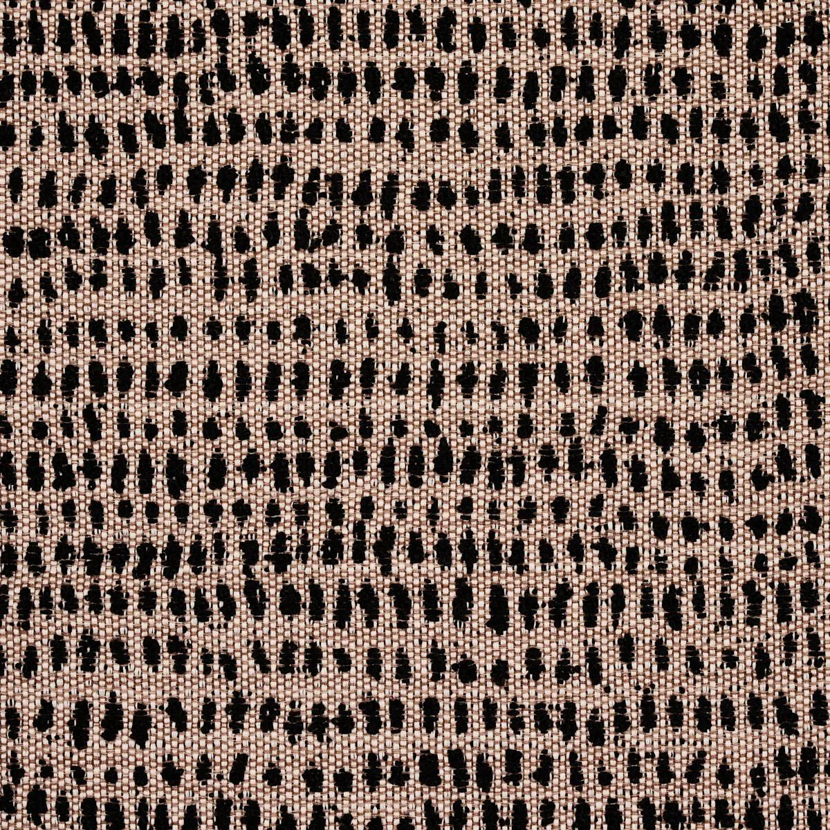 Schumacher 81091 Oscar Indoor/Outdoor Noir fabric swatch