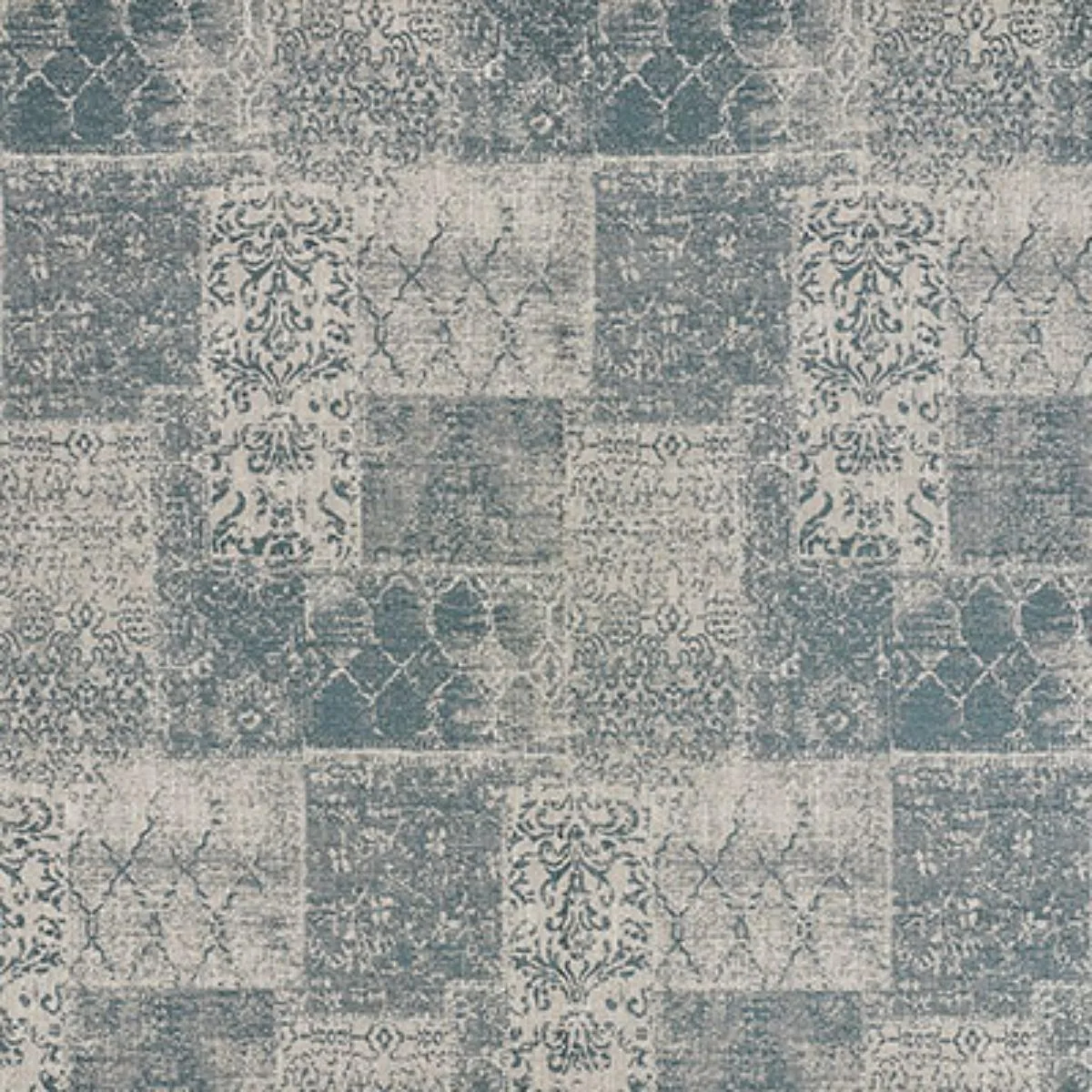 Schumacher 71122 Osmand Aegean fabric swatch