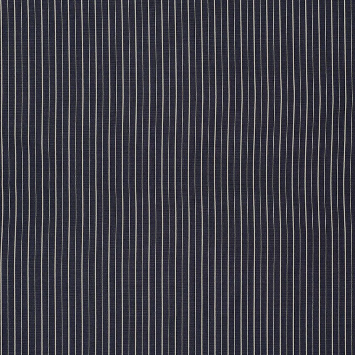 Schumacher 70890 Ostia Stripe Indoor/Outdoor Navy & Ivory fabric swatch