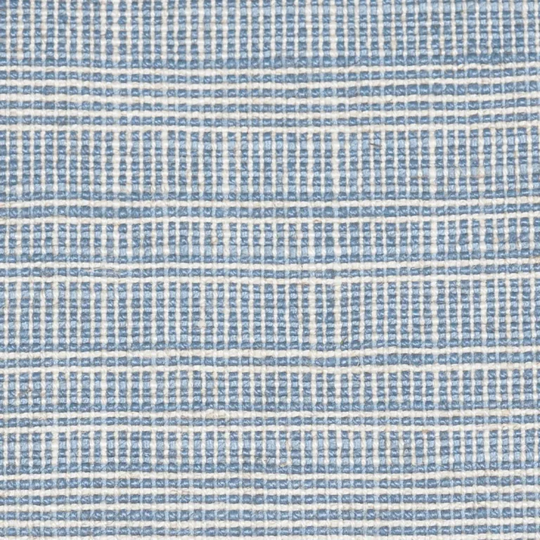 Schumacher 76081 Ostler Blue fabric swatch