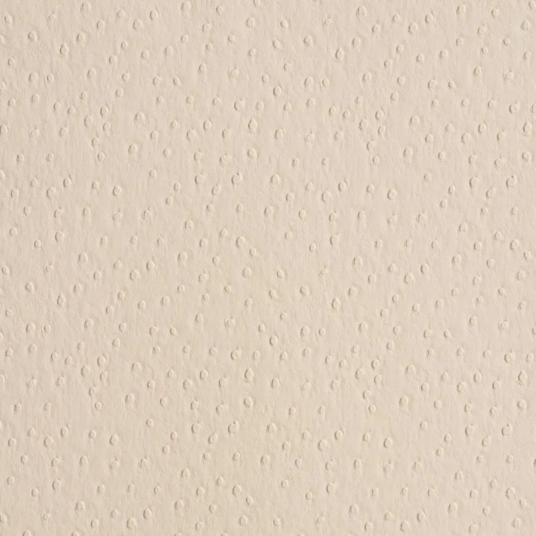Schumacher 87281 Ostrich Vegan Leather Cream fabric swatch