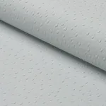 Schumacher 87282 Ostrich Vegan Leather Fog fabric swatch
