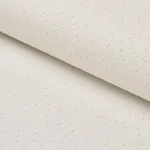 Schumacher 87280 Ostrich Vegan Leather Ivory fabric swatch