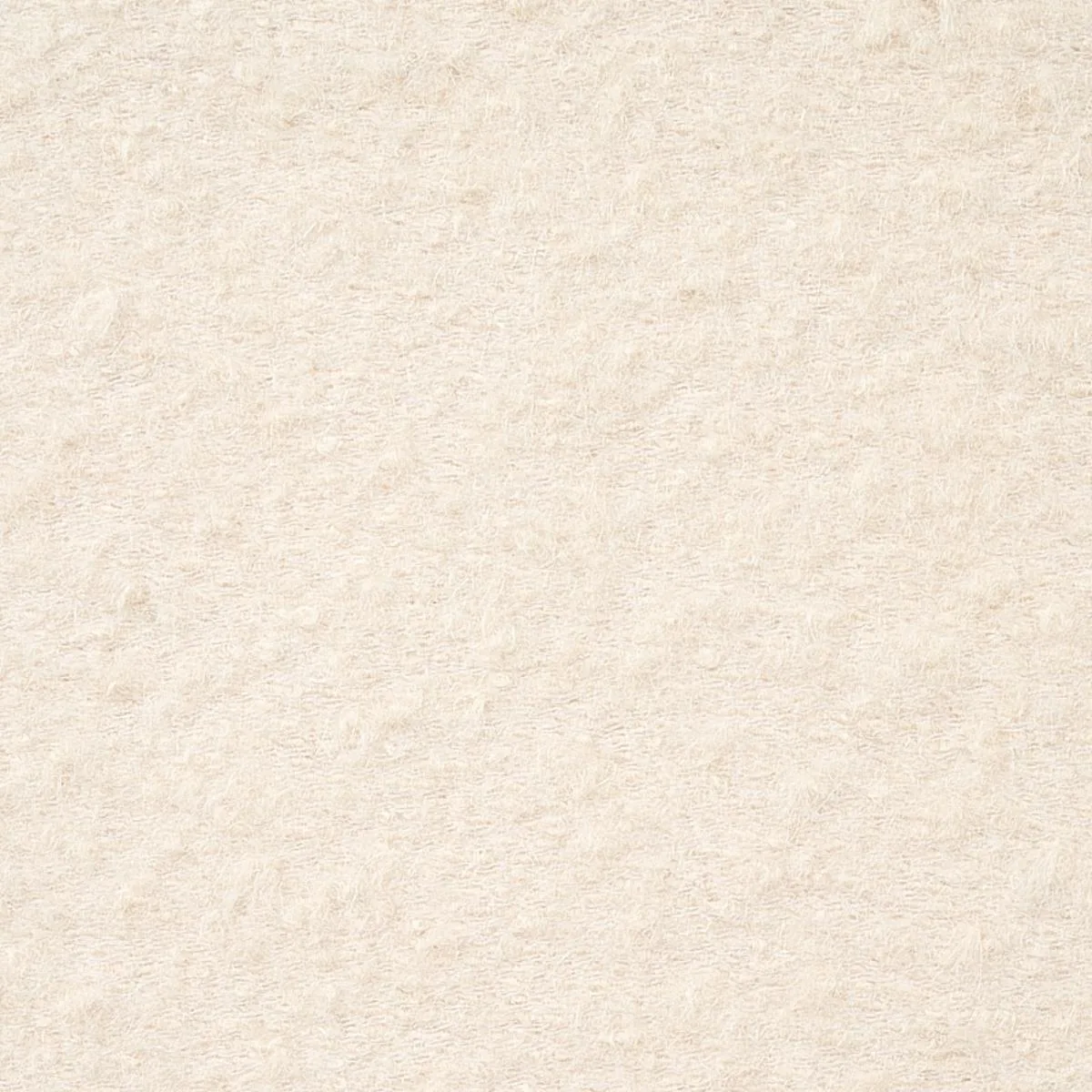 Schumacher 80353 Otti Silk Mohair & Wool Ivory fabric swatch