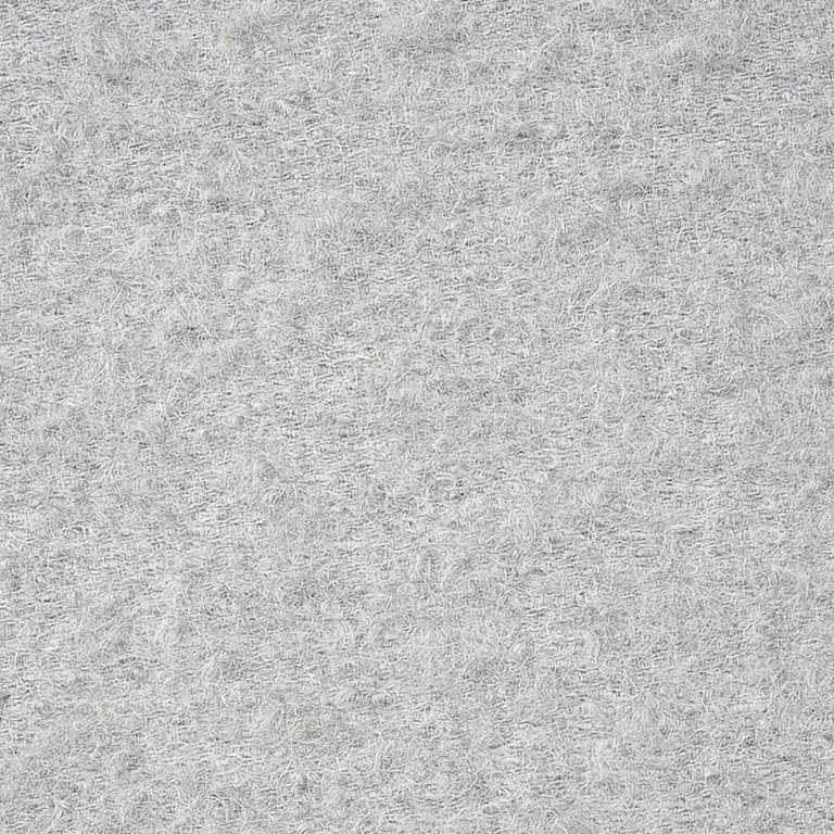 Schumacher 80352 Otti Silk Mohair & Wool Light Grey fabric swatch