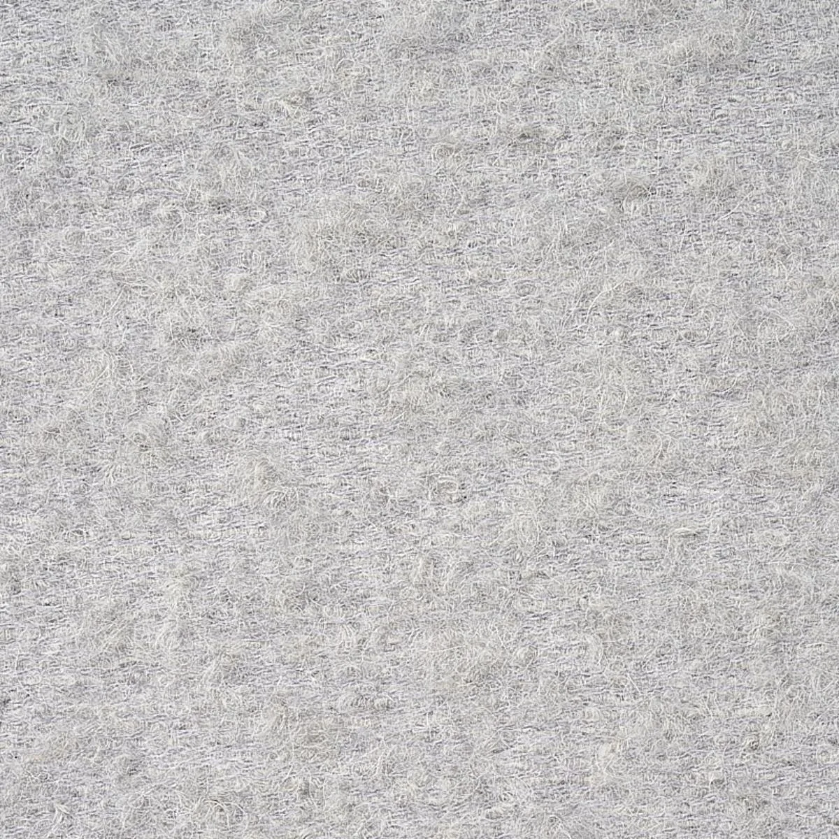Schumacher 80352 Otti Silk Mohair & Wool Light Grey fabric swatch