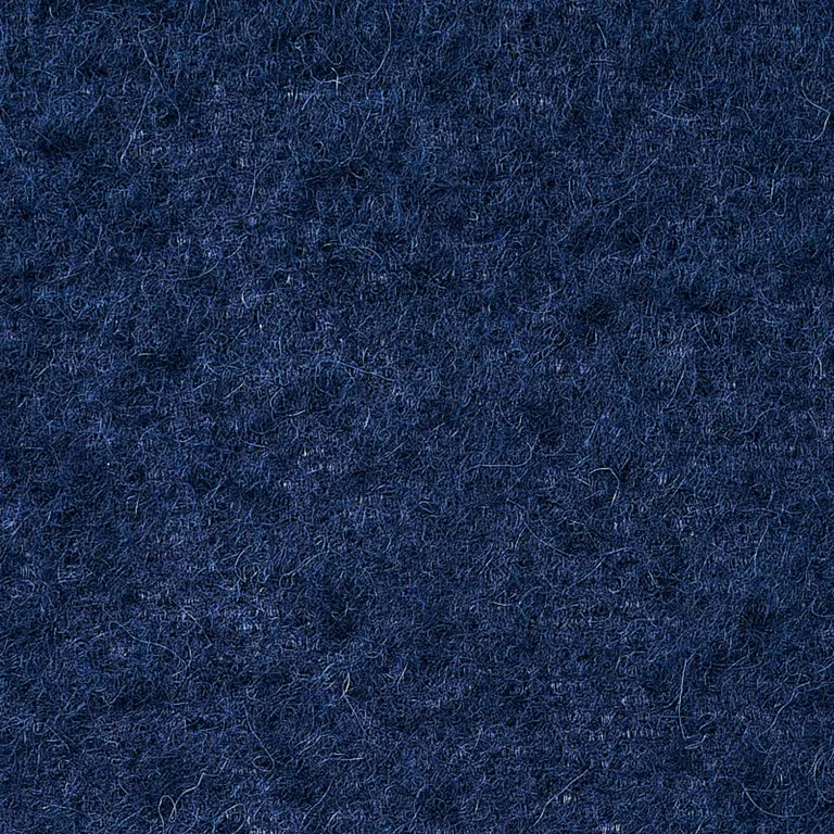 Schumacher 80350 Otti Silk Mohair & Wool Navy fabric swatch