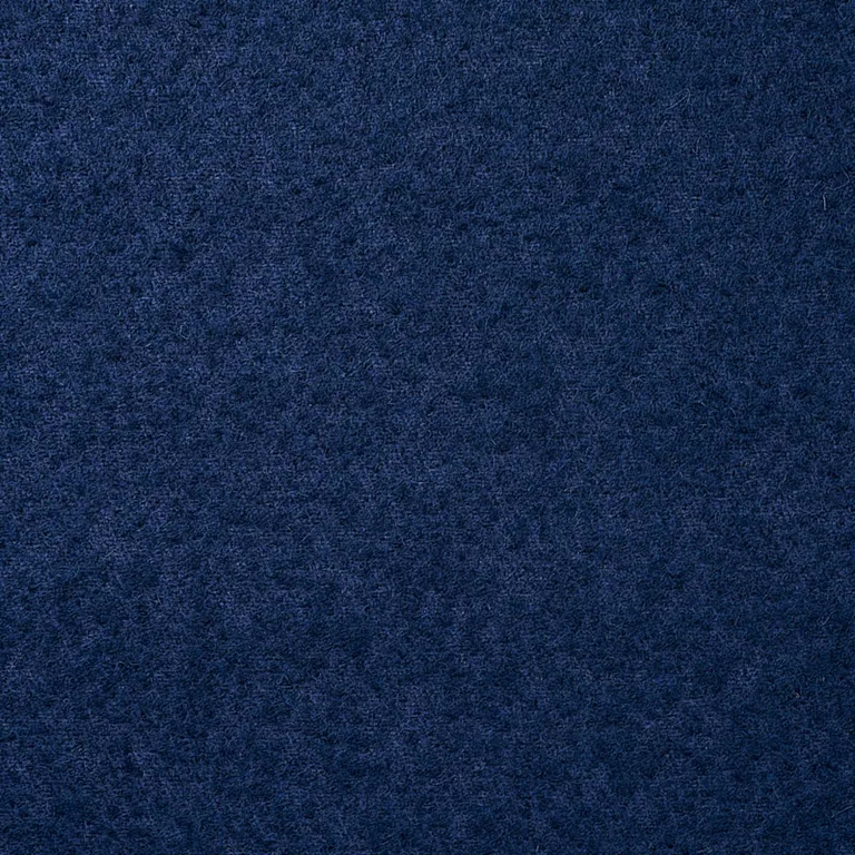 Schumacher 80350 Otti Silk Mohair & Wool Navy fabric swatch