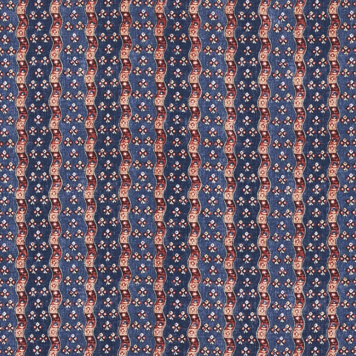 Schumacher 180560 Ottilie Stripe Document fabric swatch