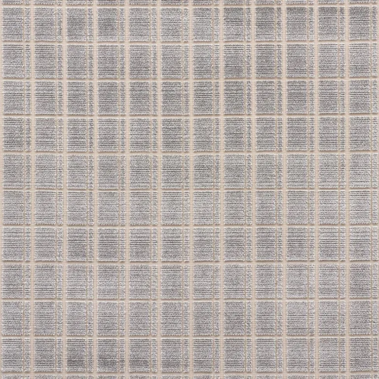 Schumacher 72762 Otto Velvet Pewter fabric swatch
