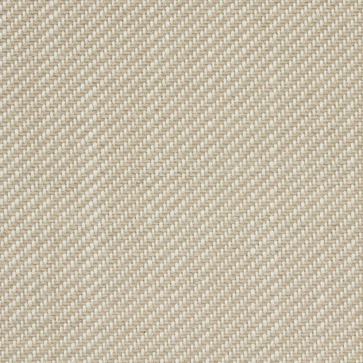 Schumacher 82581 Outdoor Heavyweight Twill Neutral fabric swatch