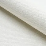 Schumacher 82580 Outdoor Heavyweight Twill White fabric swatch