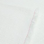 Schumacher 82580 Outdoor Heavyweight Twill White fabric swatch