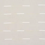 Schumacher 74033 Overlapping Dashes Hand Block Print Buff fabric swatch