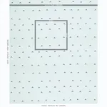 Schumacher 74021 Overlapping Triangles Hand Print Navy & White fabric swatch
