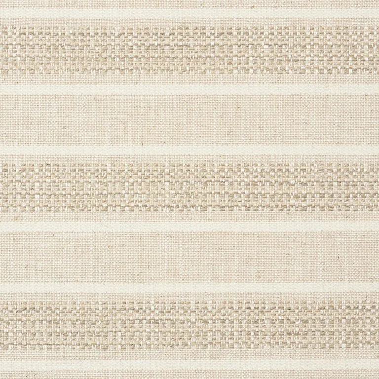 Schumacher 72510 Oxnard Ivory fabric swatch