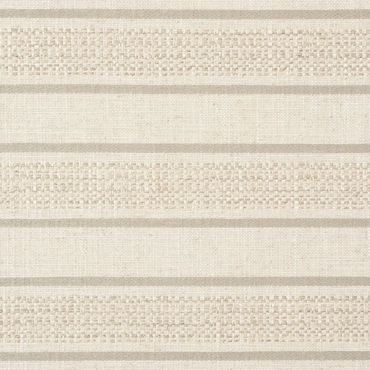 Schumacher 72511 Oxnard Stone fabric swatch