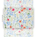 Schumacher 182852 Oz Floral Multi fabric swatch