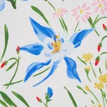 Schumacher 182852 Oz Floral Multi fabric swatch