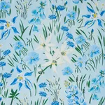 Schumacher 182851 Oz Floral Sky fabric swatch