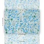 Schumacher 182851 Oz Floral Sky fabric swatch