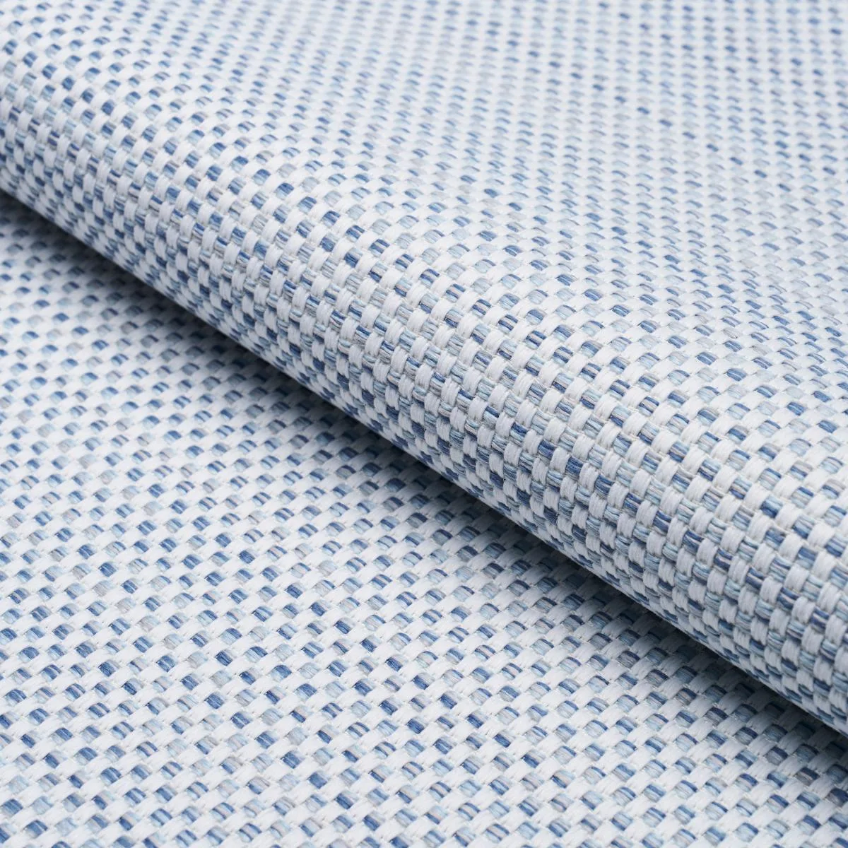 Schumacher 84311 Pacifica Indoor/Outdoor Blue fabric swatch