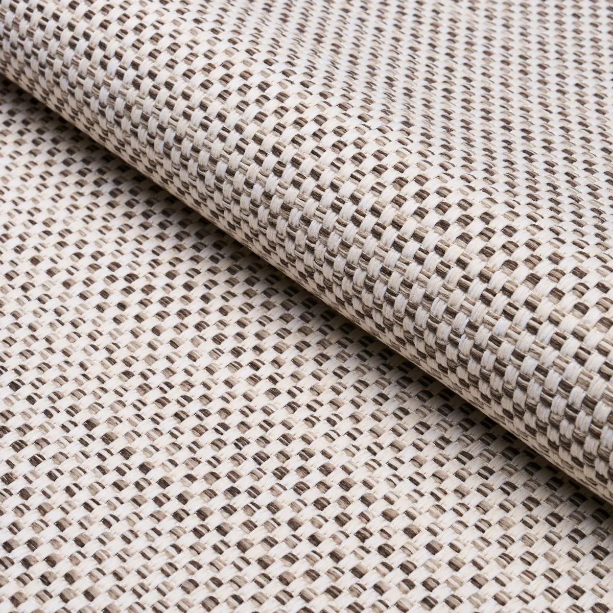 Schumacher 84312 Pacifica Indoor/Outdoor Cedar fabric swatch