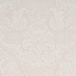 Schumacher 174600 Padova Damask Natural Ivory fabric swatch