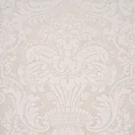 Schumacher 174600 Padova Damask Natural Ivory fabric swatch
