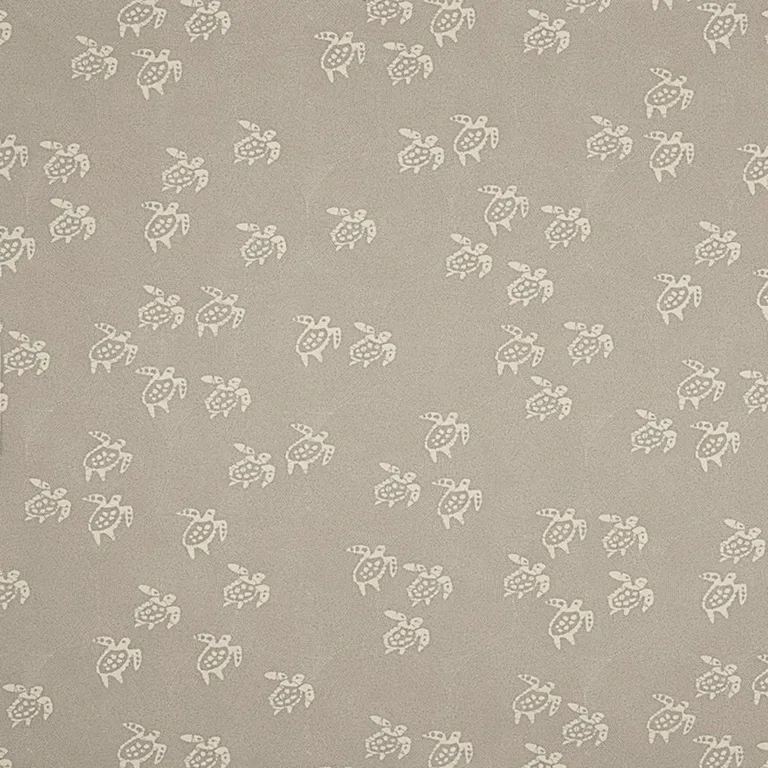 Schumacher 175891 Painted Turtles Indoor/Outdoor Shell fabric swatch