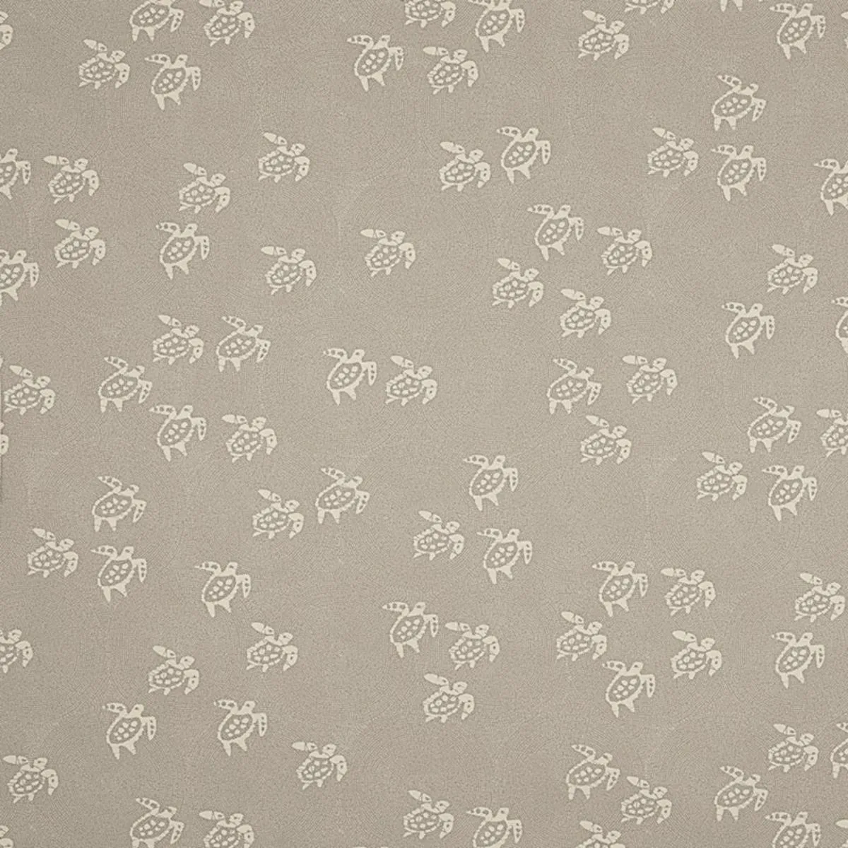 Schumacher 175891 Painted Turtles Indoor/Outdoor Shell fabric swatch