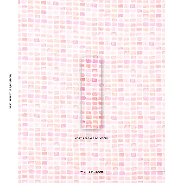 Schumacher 180782 Palette Indoor/Outdoor Blush fabric swatch