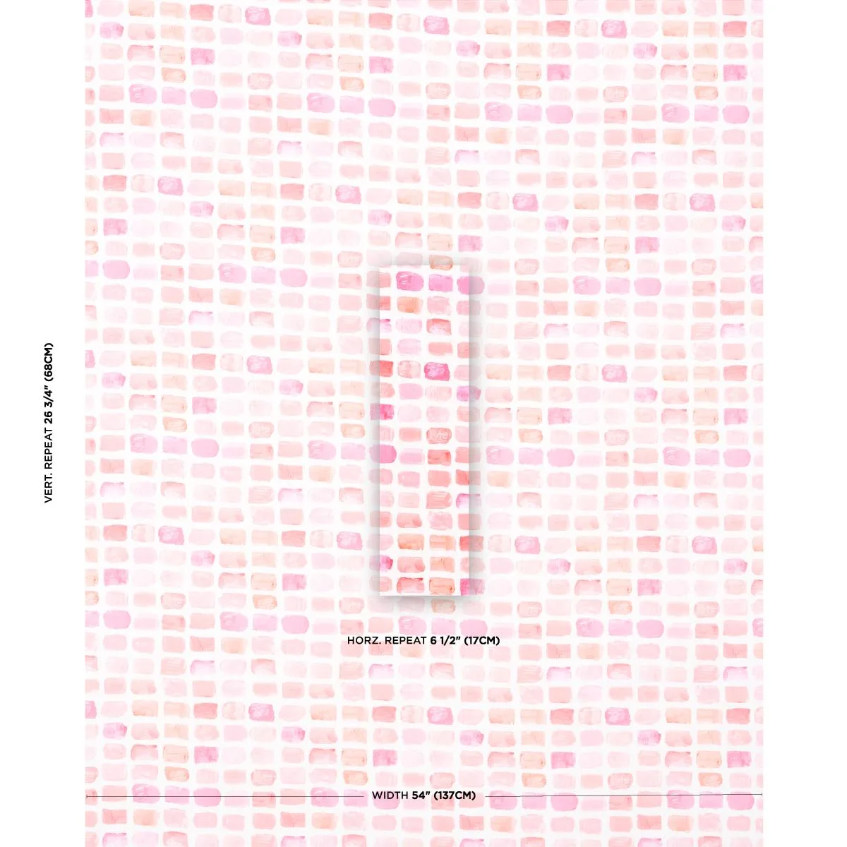 Schumacher 180782 Palette Indoor/Outdoor Blush fabric swatch