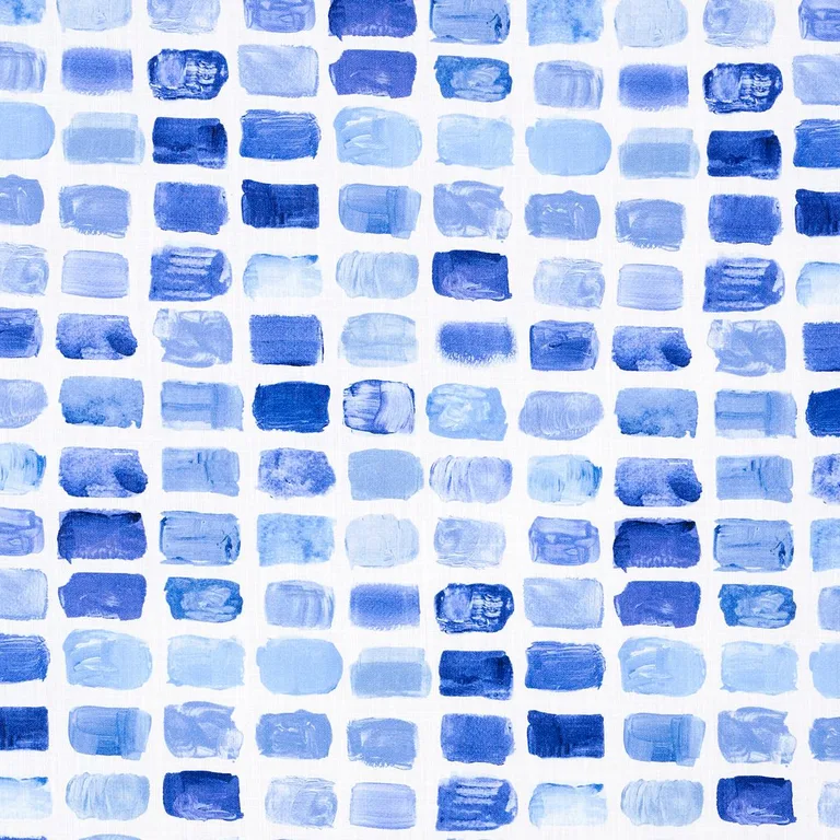 Schumacher 180780 Palette Indoor/Outdoor Lapis fabric swatch