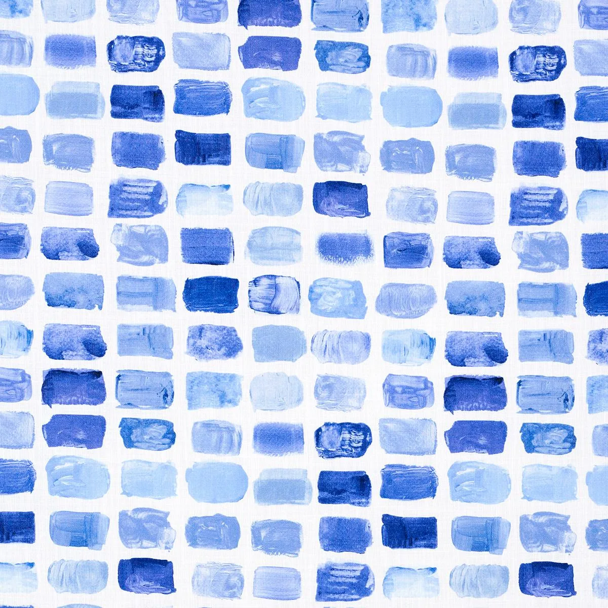Schumacher 180780 Palette Indoor/Outdoor Lapis fabric swatch
