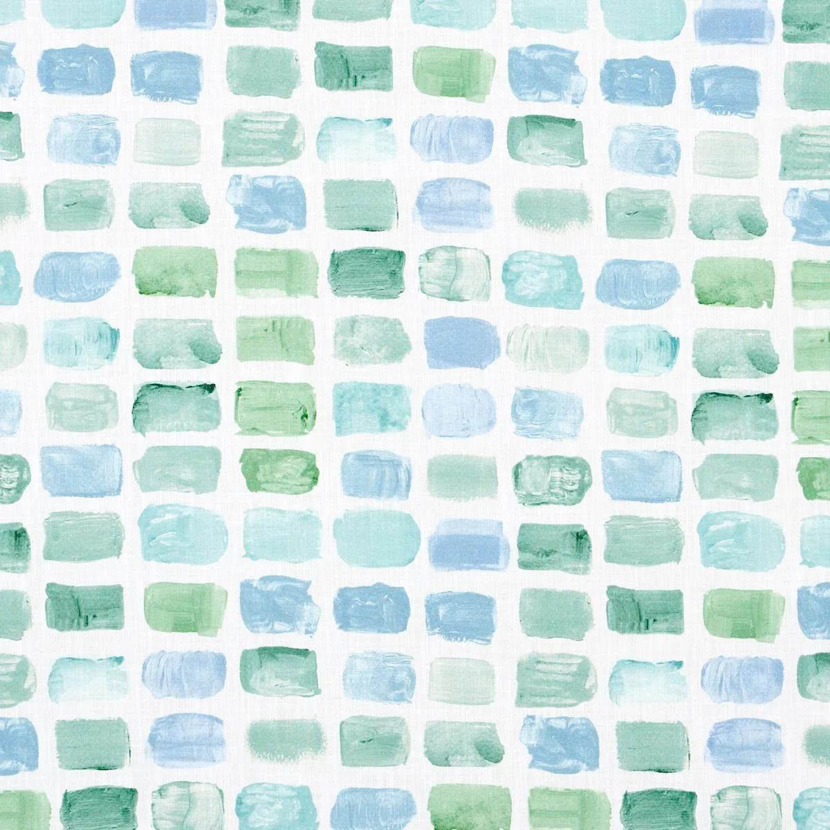 Schumacher 180781 Palette Indoor/Outdoor Seaglass fabric swatch
