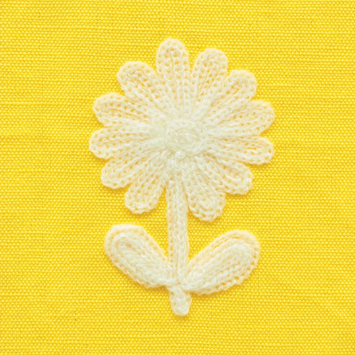 Schumacher 73480 Paley Embroidery Yellow fabric swatch