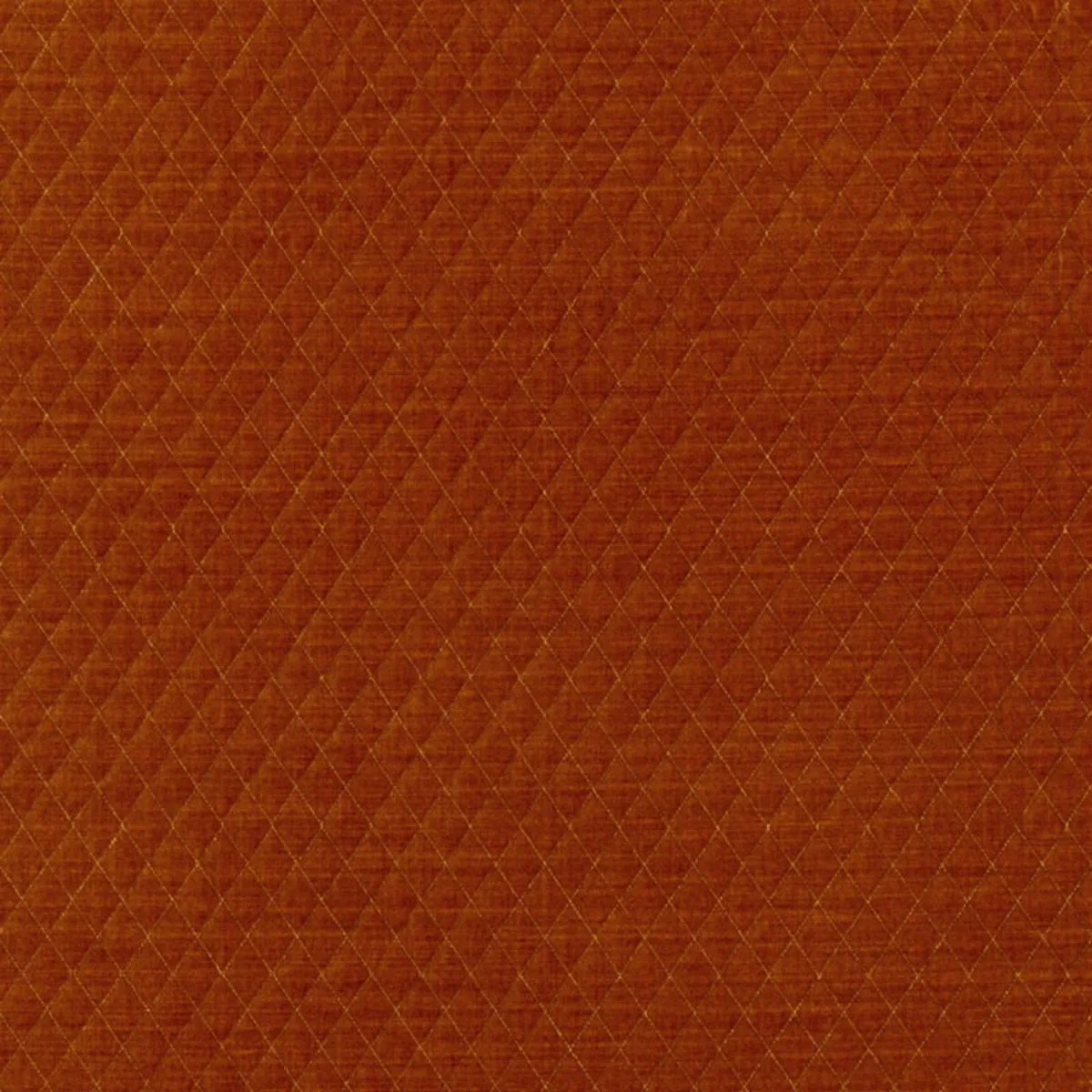 66925 Paley Quilted Velvet Chinese Orange Fabric