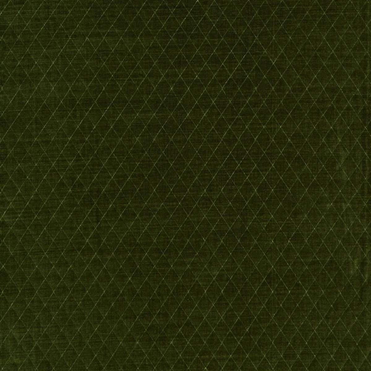 66923 Paley Quilted Velvet Loden Fabric