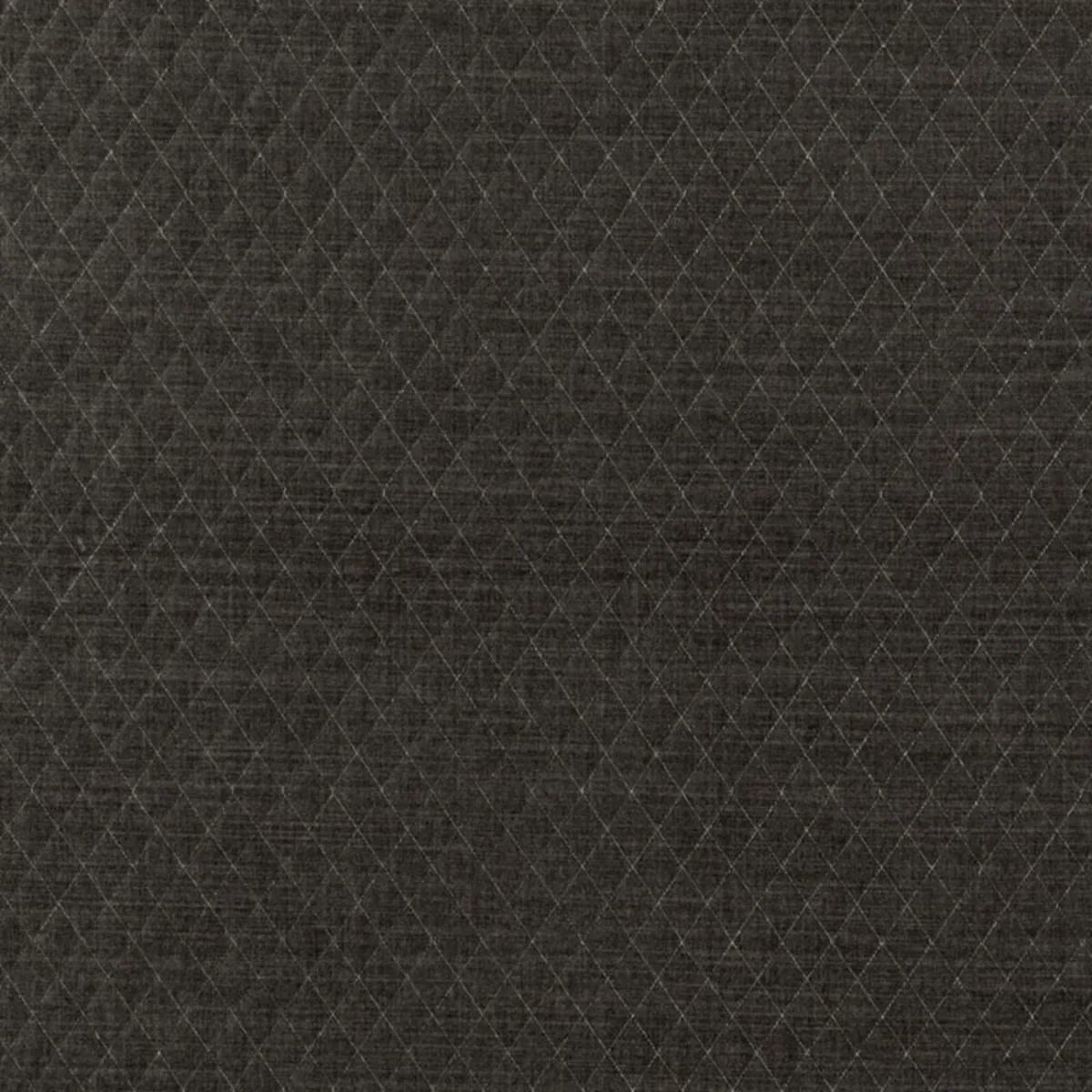 Schumacher 66920 Paley Quilted Velvet Smoke fabric swatch