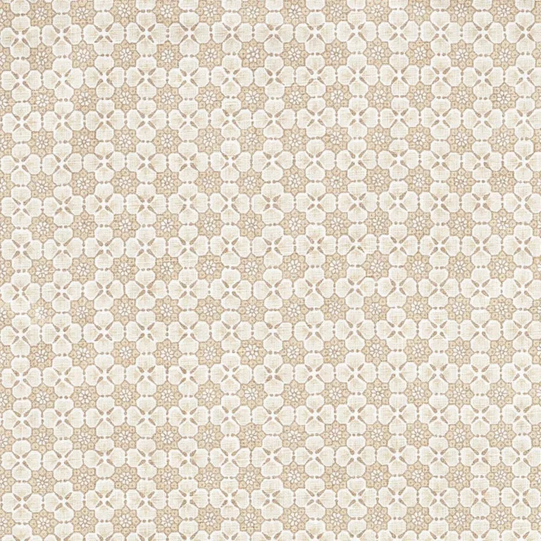 Schumacher 177603 Palisades Floret Neutral fabric swatch