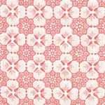 Schumacher 177602 Palisades Floret Pink fabric swatch