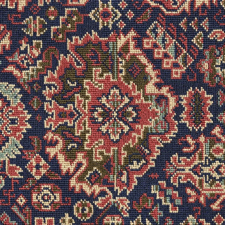 Schumacher 80621 Pallay éPinglé Multi fabric swatch
